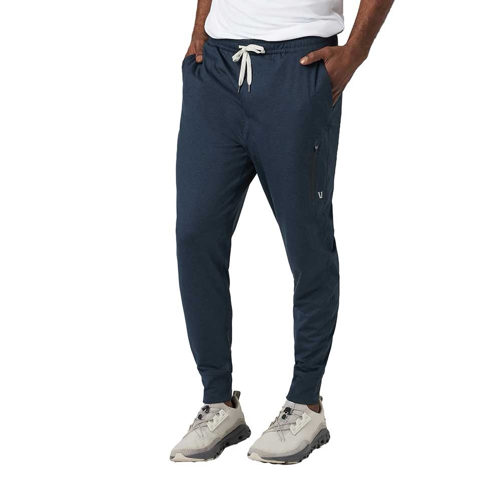 Vuori Sunday Performance Joggers Blue Ink Heather Size Medium